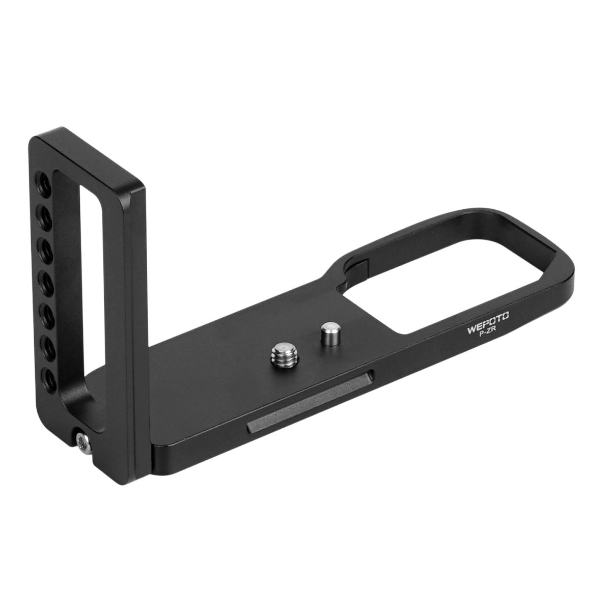 P-ZR Quick Release L Bracket Compatible with Nikon ZR Cameras, Aluminum Alloy Base Plate with Vertical Arca-Swiss Mount,1/4