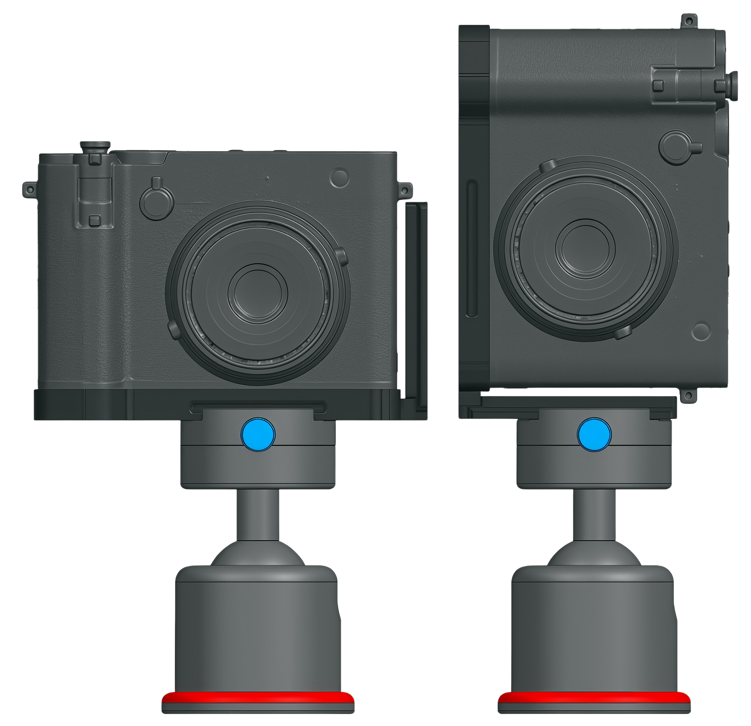 Fujifilm GFX100RF, Arca-Swiss Quick Release Bracket