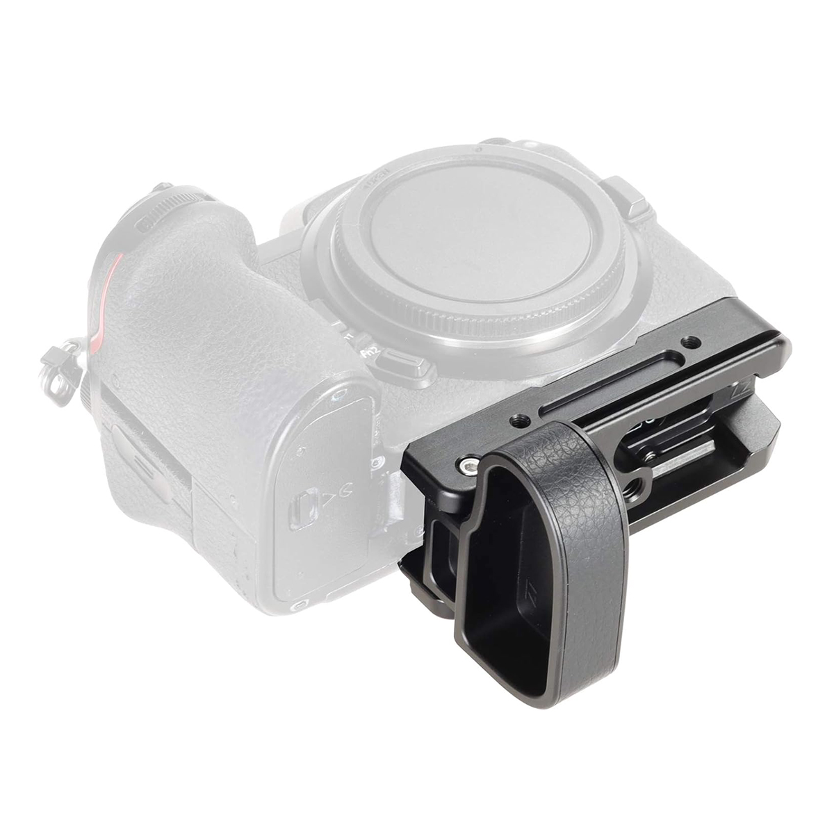 Nikon Z5 Z6 Z7 Z6II Z7II Cameras Handgrip Expansion Grip with Quick Release Plate for Arca Release clip, Lightweight Handle