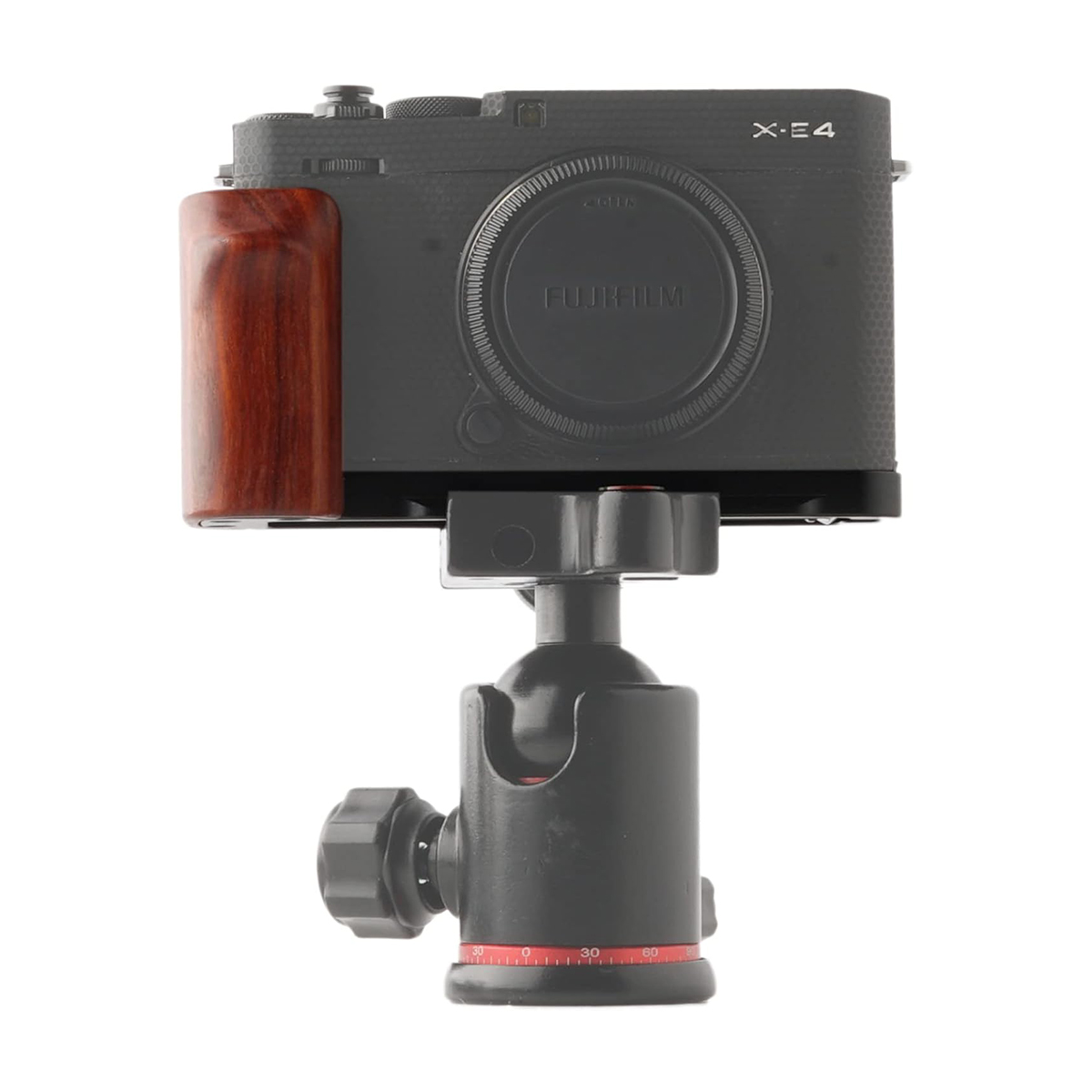 Fujifilm X-E4 Cameras Handgrip Expansion Grip with Quick Release Plate for Arca Release clip, Lightweight Handle