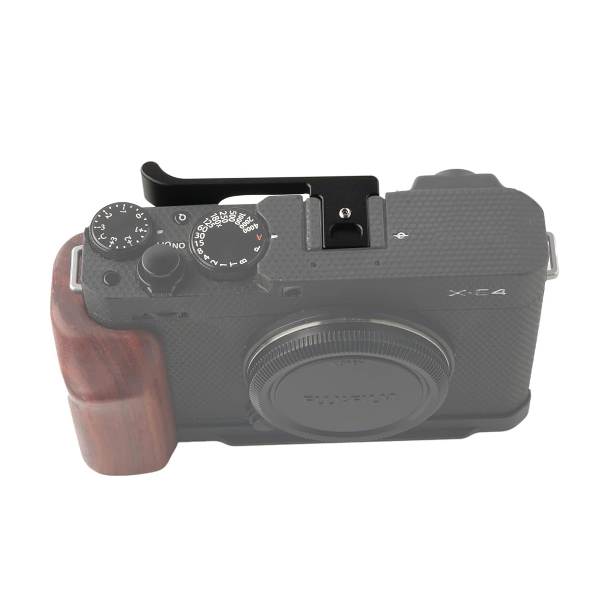 Fujifilm X-E4 Cameras Handgrip Expansion Grip with Quick Release Plate for Arca Release clip, Lightweight Handle