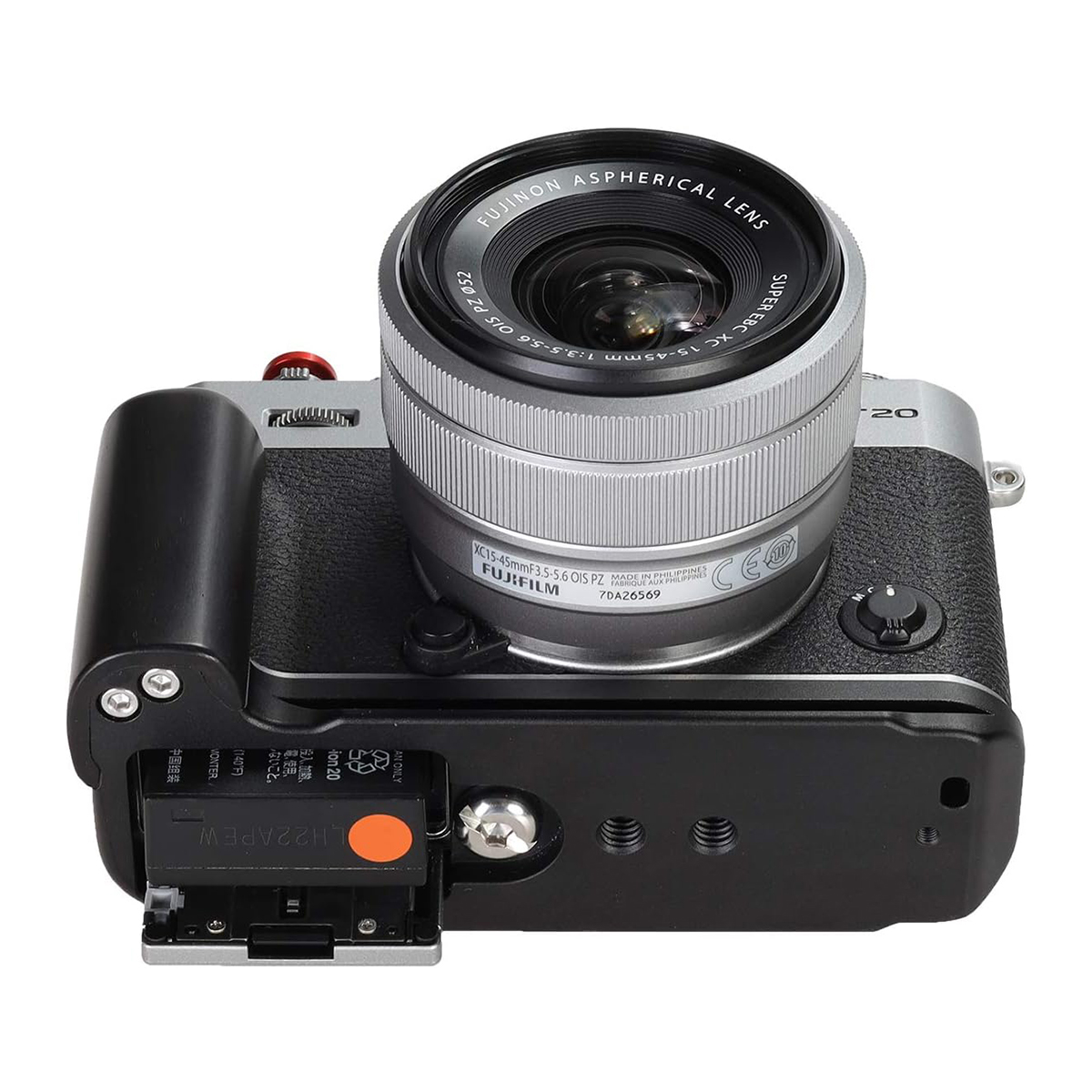 Fujifilm X-T30 X-T20 X-T10 Cameras Handgrip Expansion Grip with Quick Release Plate for Arca Release clip, Lightweight Handle