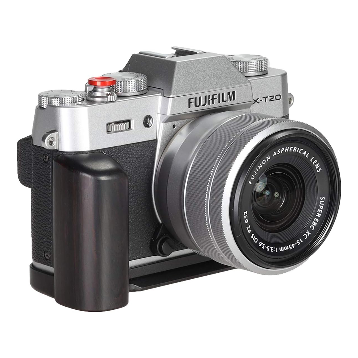 Fujifilm X-T30 X-T20 X-T10 Cameras Handgrip Expansion Grip with Quick Release Plate for Arca Release clip, Lightweight Handle