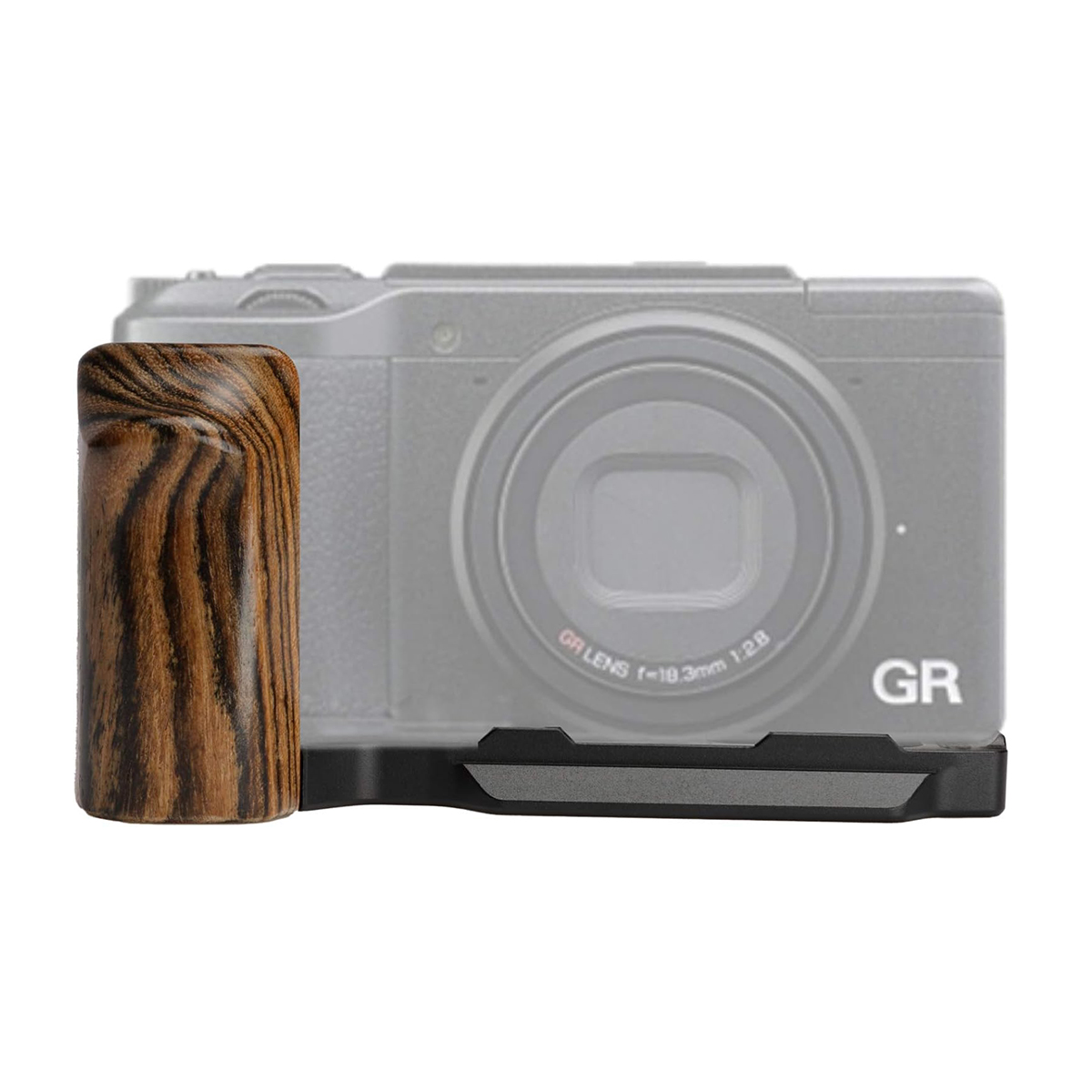 Ricoh GR GRII GR2 Cameras Handgrip Expansion Grip with Quick Release Plate for Arca Release clip, Lightweight Handle