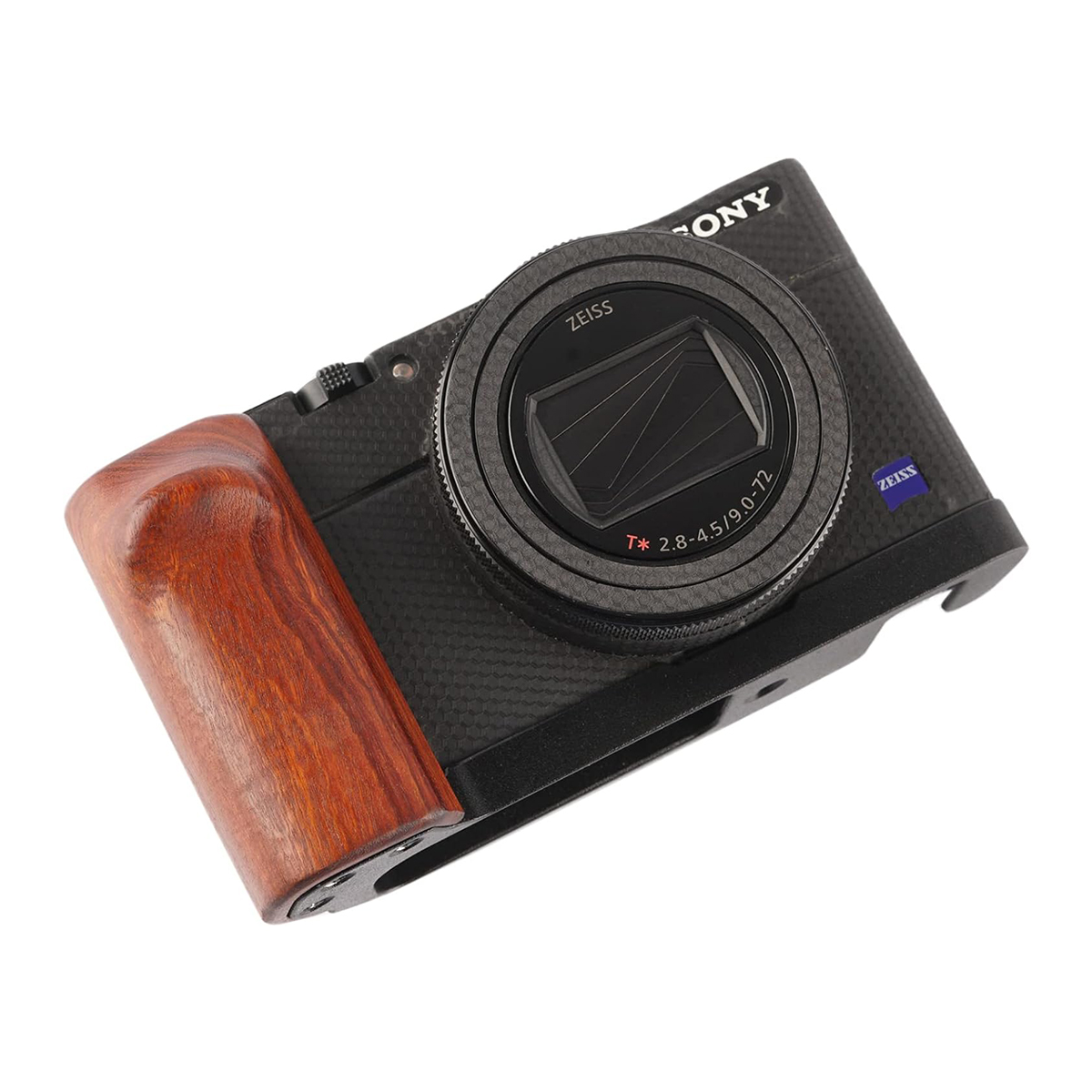 Sony RX100M7/RX100M6/RX100VI/RX100VII Cameras Handgrip Expansion Grip with Quick Release Plate for Arca Release clip, Lightweight Handle