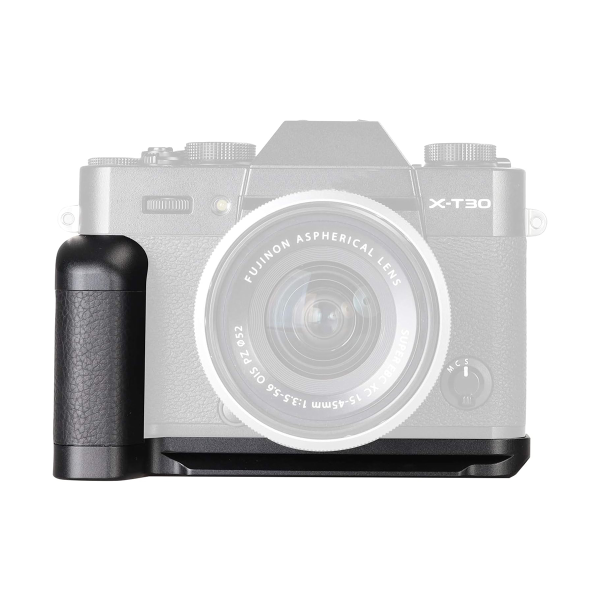 Fujifilm X-T30 X-T20 X-T10 Cameras Handgrip Expansion Grip with Quick Release Plate for Arca Release clip, Lightweight Handle