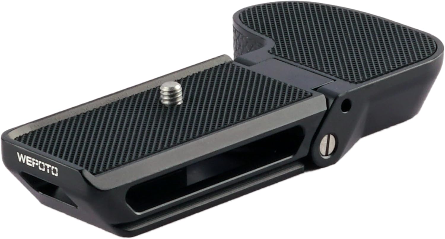 Camera Handgrip Expansion with Quick Release Plate, A9M3/A1II/A1M2Compatible, Lightweight Handle, Arca Release Clip