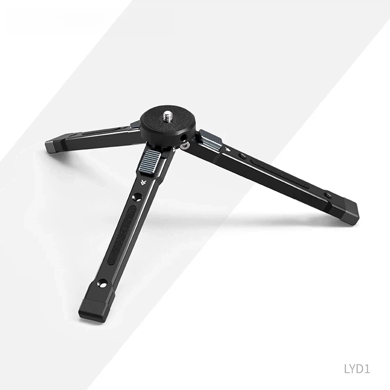 All-metal aluminum alloy tripod mobile phone camera SLR stand for live streaming stabilizer PTZ desktop handheld selfie stick fixed base portable