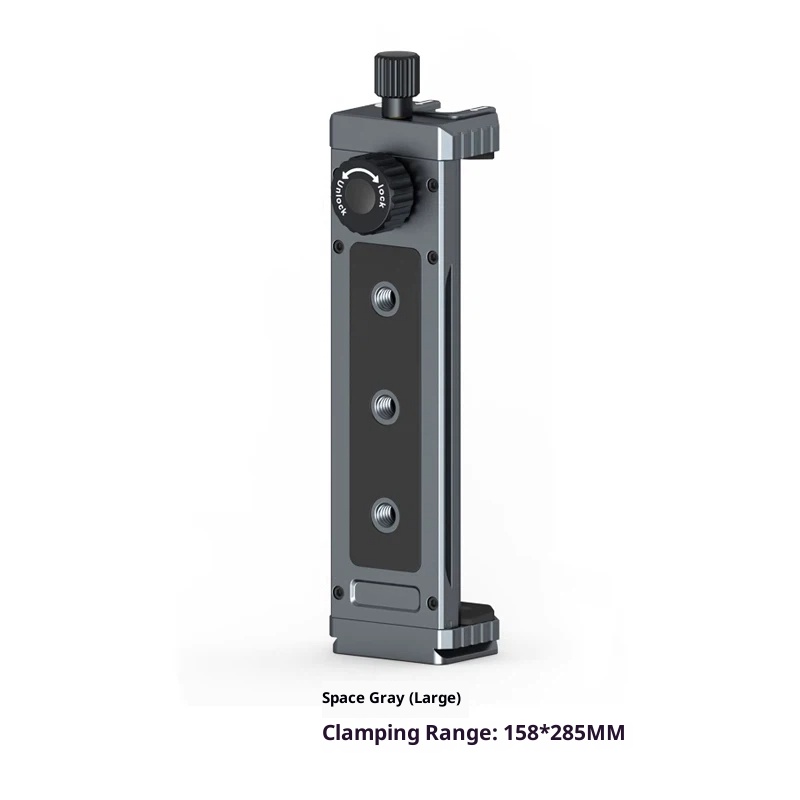 Metal tablet stand for iPad stand desktop stand mobile live streaming camera tripod PTZ accessories fixed clip adapter support frame