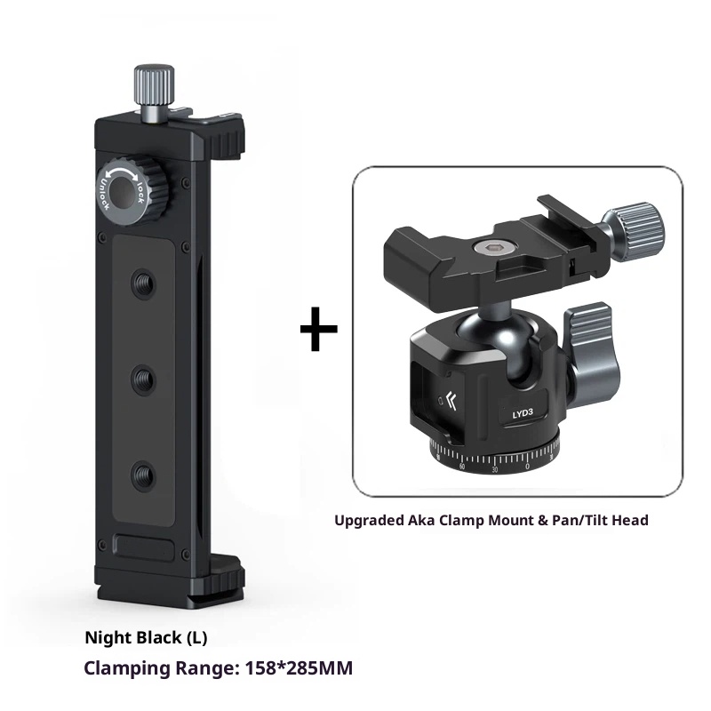 Metal tablet stand for iPad stand desktop stand mobile live streaming camera tripod PTZ accessories fixed clip adapter support frame