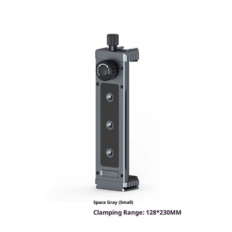 Metal tablet stand for iPad stand desktop stand mobile live streaming camera tripod PTZ accessories fixed clip adapter support frame