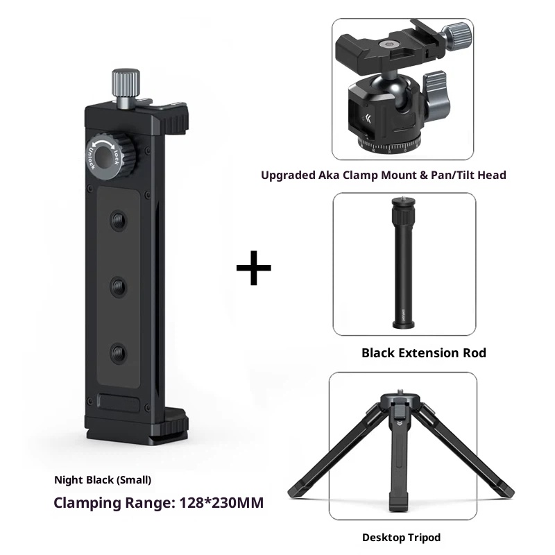 Metal tablet stand for iPad stand desktop stand mobile live streaming camera tripod PTZ accessories fixed clip adapter support frame