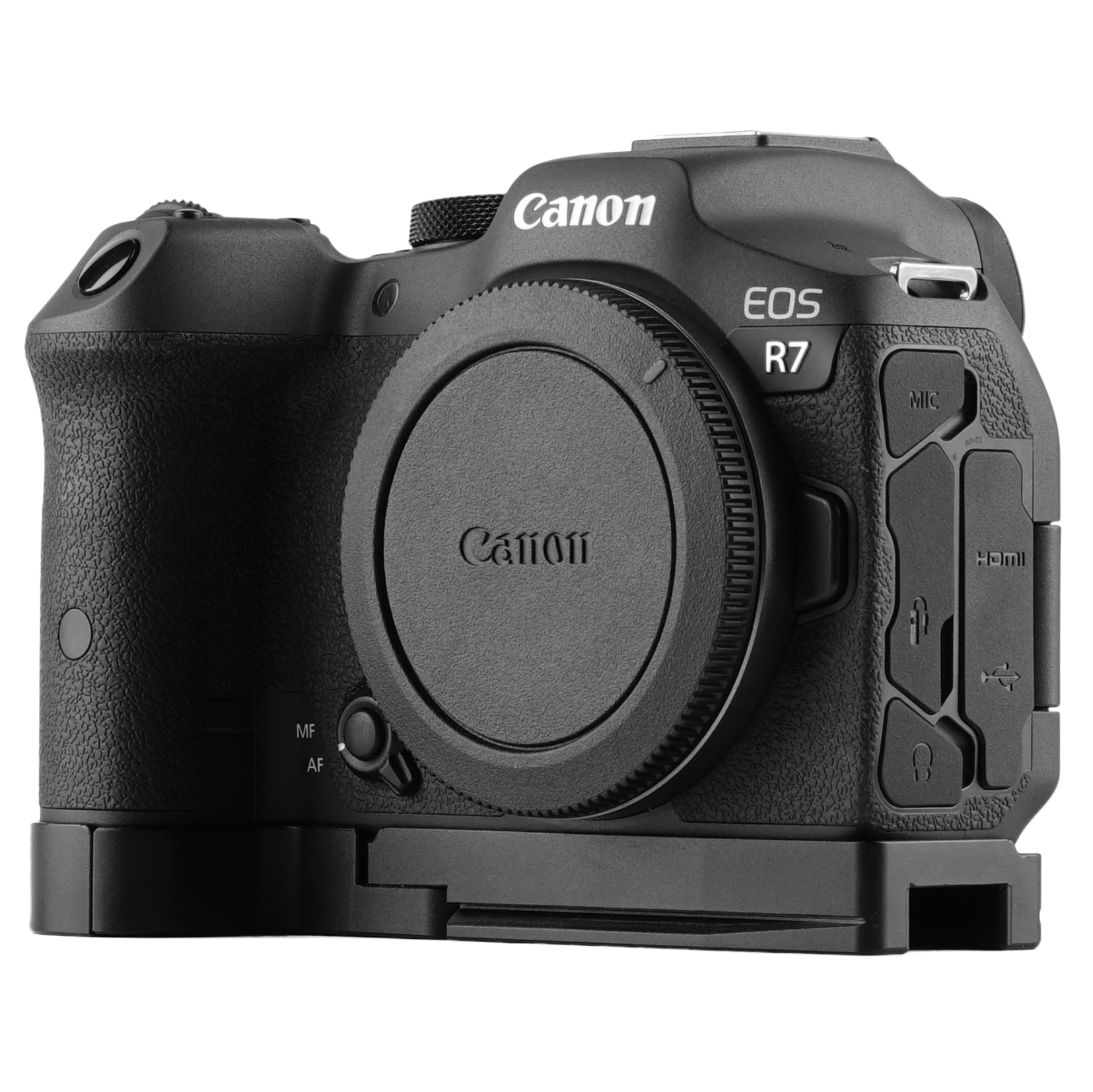 Canon R7 Cameras Handgrip Expansion Grip with Quick Release Plate for Arca Release clip, Lightweight Handle