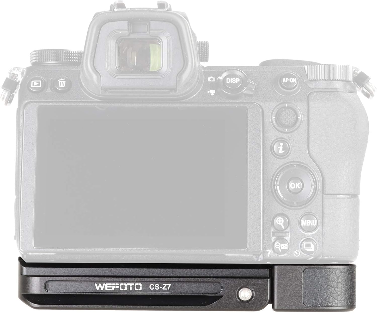 Nikon Z5 Z6 Z7 Z6II Z7II Cameras Handgrip Expansion Grip with Quick Release Plate for Arca Release clip, Lightweight Handle