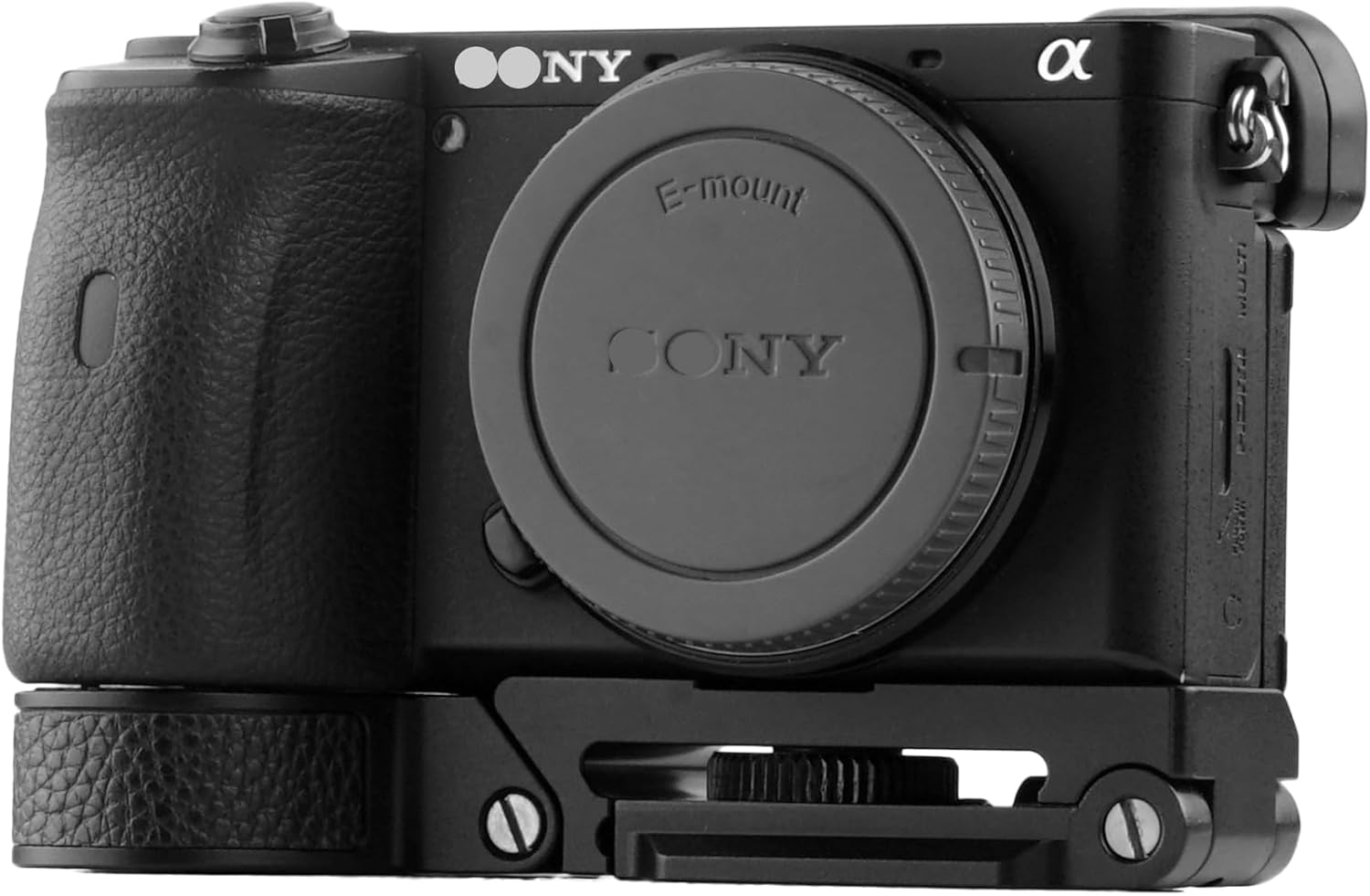 Sony A6600 Cameras Handgrip Expansion Grip with Quick Release Plate for Arca Release clip, Lightweight Handle
