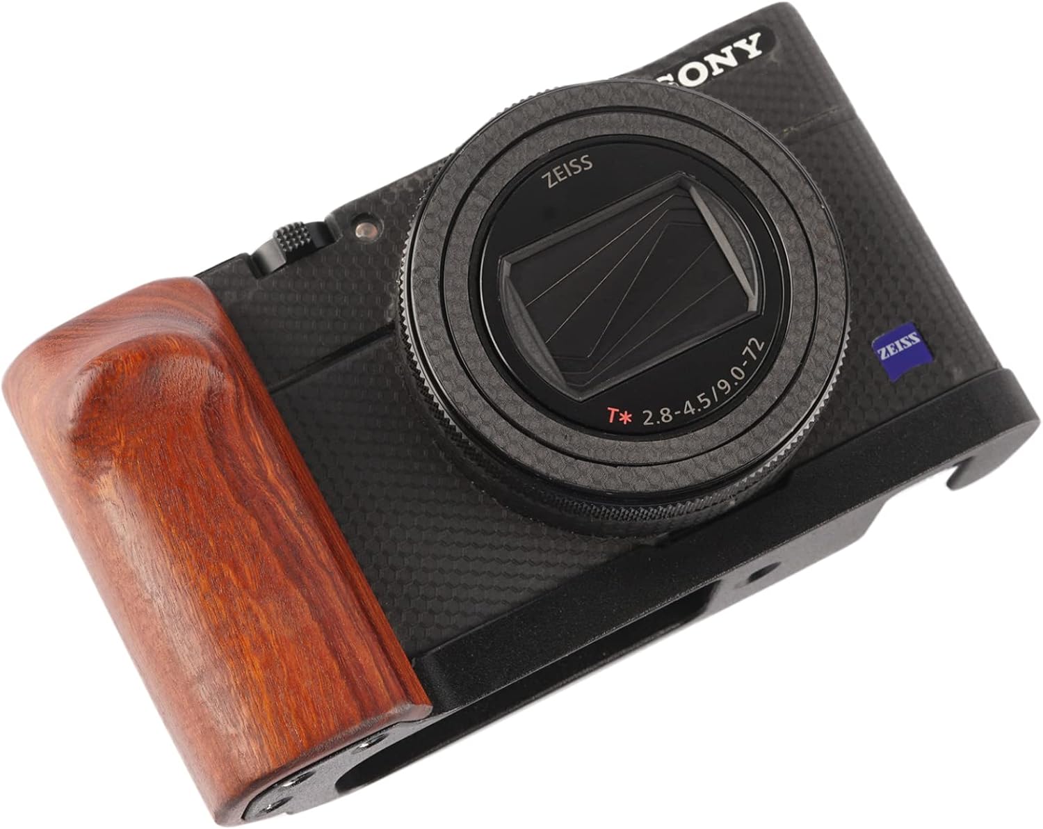 Sony RX100M7/RX100M6/RX100VI/RX100VII Cameras Handgrip Expansion Grip with Quick Release Plate for Arca Release clip, Lightweight Handle