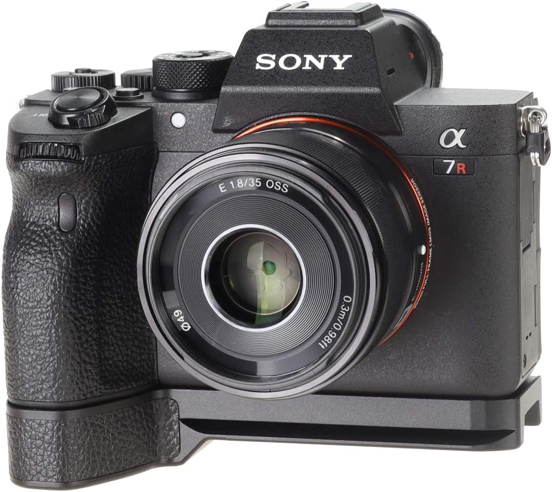 Sony A1/A7R5/A9II/A9M2  Cameras Handgrip Expansion Grip with Quick Release Plate for Arca Release clip, Lightweight Handle