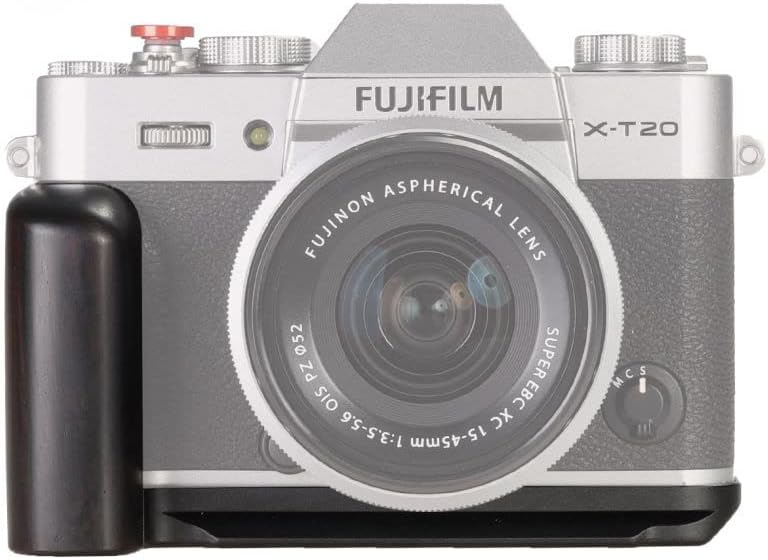 Fujifilm X-T30 X-T20 X-T10 Cameras Handgrip Expansion Grip with Quick Release Plate for Arca Release clip, Lightweight Handle