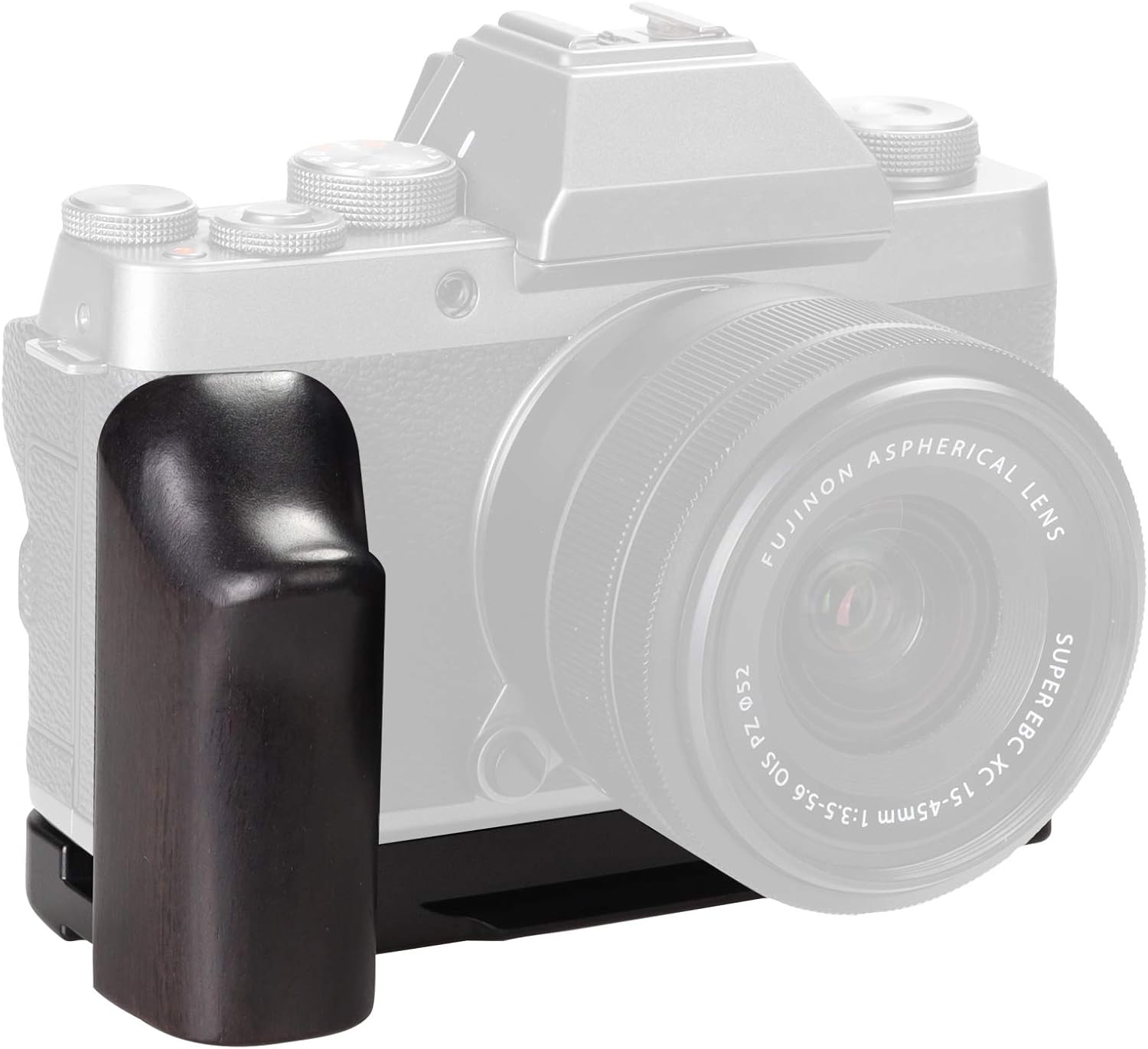 Fujifilm XT200 Cameras Handgrip Expansion Grip with Quick Release Plate for Arca Release clip, Lightweight Handle