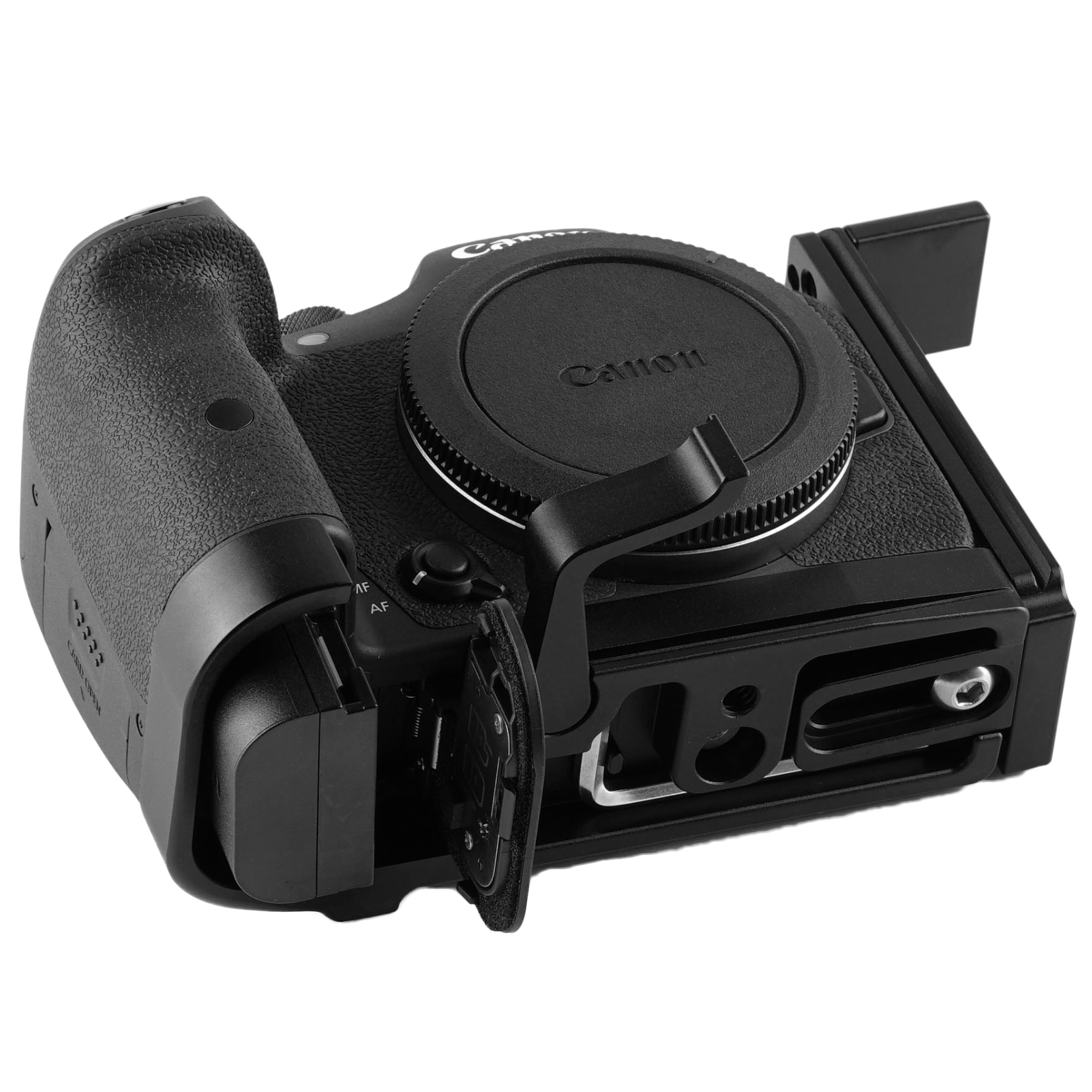 Canon R7 Cameras Handgrip Expansion Grip with Quick Release Plate L Vertical Bracket for Arca Release clip, Lightweight Handle