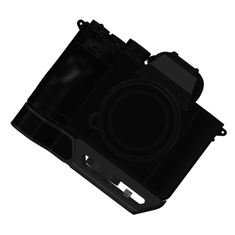 Camera Handgrip Expansion with Quick Release Plate, sony A7C II Compatible, Lightweight Handle, Arca Release Clip