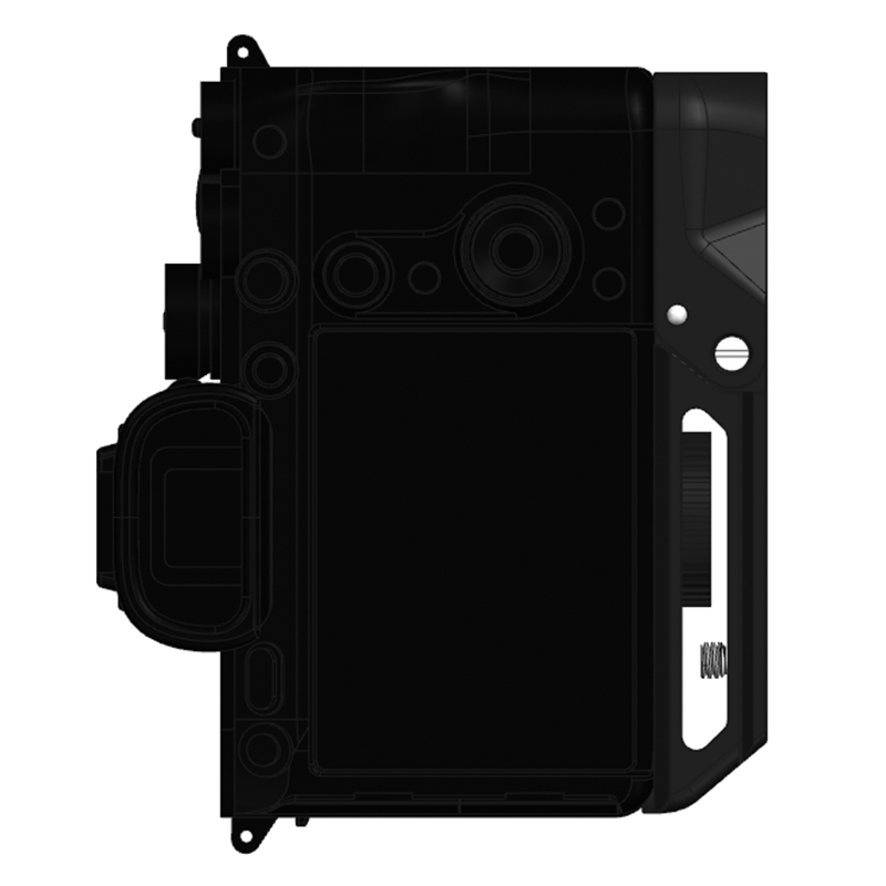 Camera Handgrip Expansion with Quick Release Plate, sony A7C II Compatible, Lightweight Handle, Arca Release Clip