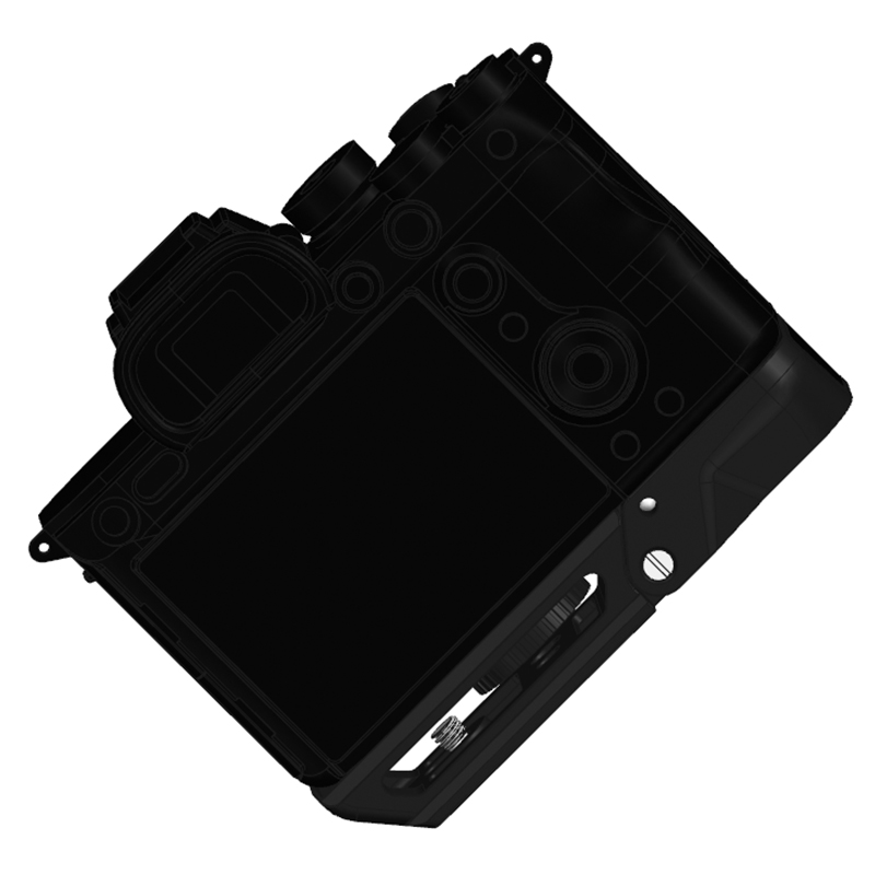 Camera Handgrip Expansion with Quick Release Plate, sony A7C II Compatible, Lightweight Handle, Arca Release Clip