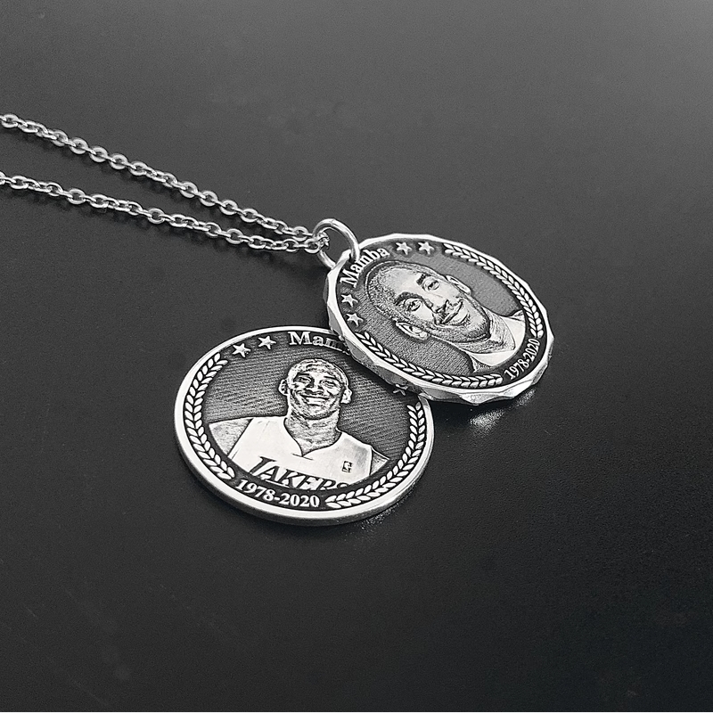 Artisan Photo-Engraved Sterling Silver Locket Necklace - Custom Personalized Gift for Birthday, Valentine’s, Anniversary (Handmade Jewelry for Men, Women, Couples & Best Friends)