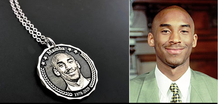 Artisan Photo-Engraved Sterling Silver Locket Necklace - Custom Personalized Gift for Birthday, Valentine’s, Anniversary (Handmade Jewelry for Men, Women, Couples & Best Friends)