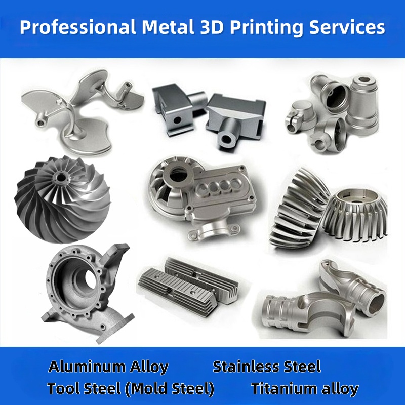Custom 3D Printing Service – Metal, Nylon, White Resin, Prototyping & Figure Models