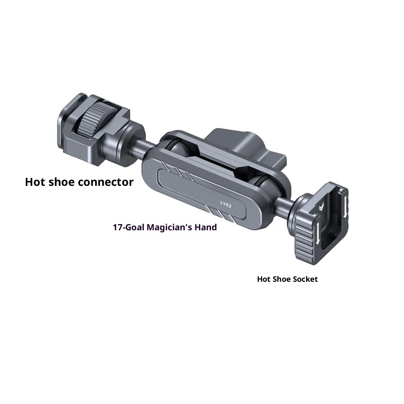 Metal Magic arm bracket extension mobile phone tablet camera accessories universal monitor 17mm ball replaceable detachable free combination tripod stabilizer