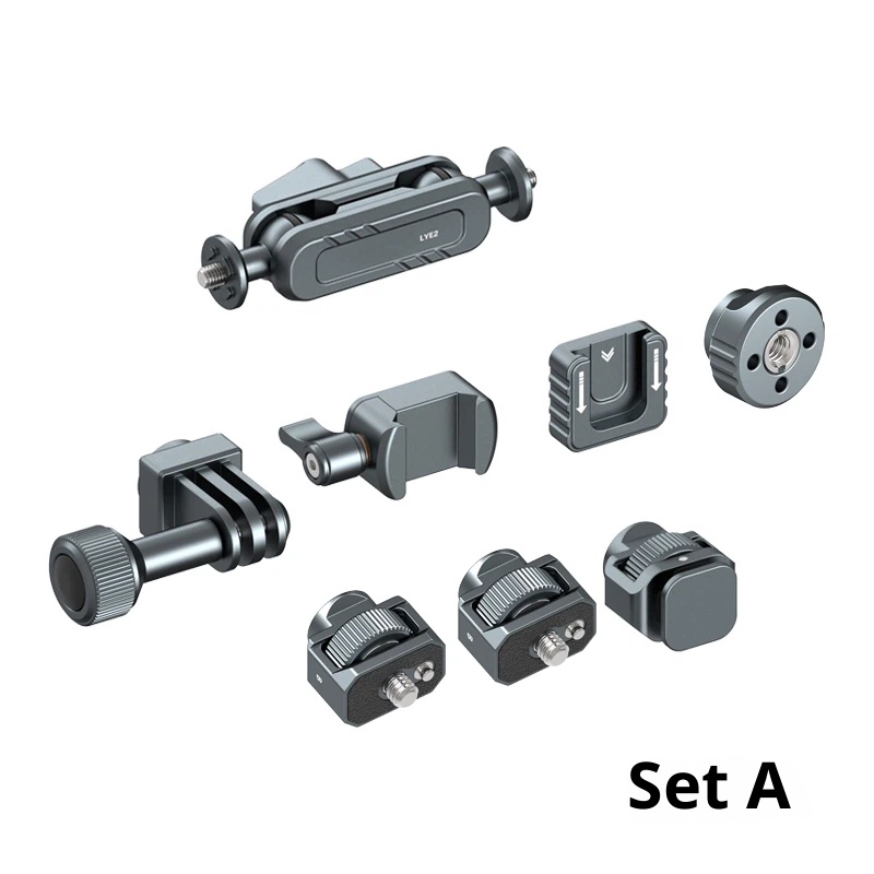 Metal Magic arm bracket extension mobile phone tablet camera accessories universal monitor 17mm ball replaceable detachable free combination tripod stabilizer