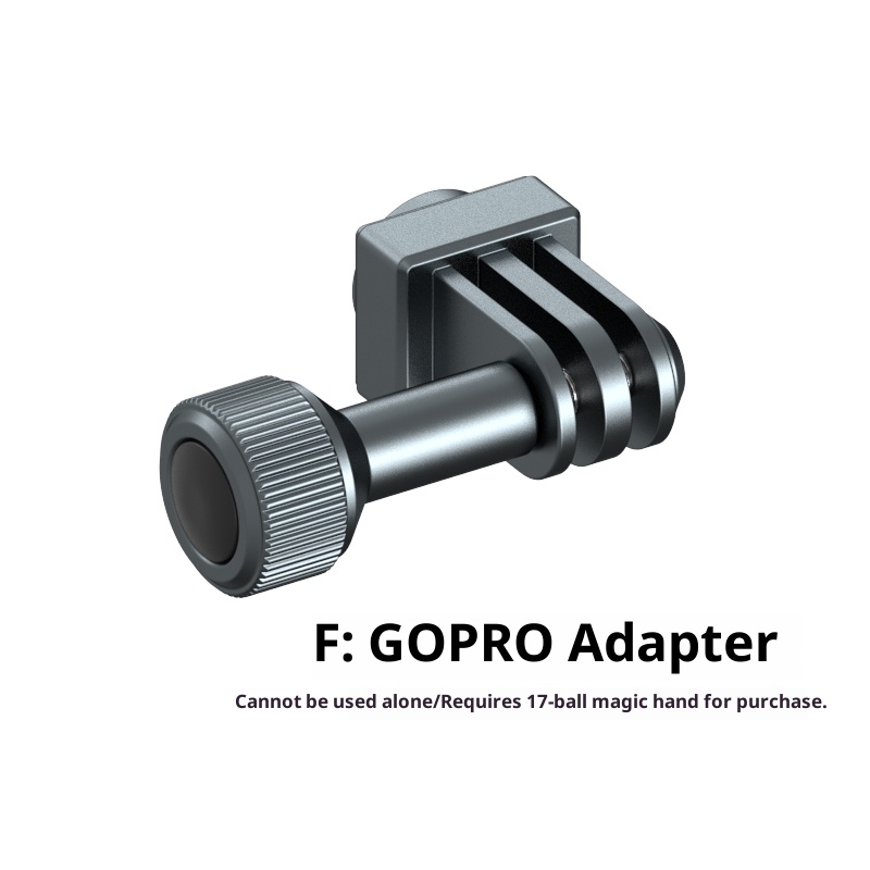 Metal Magic arm bracket extension mobile phone tablet camera accessories universal monitor 17mm ball replaceable detachable free combination tripod stabilizer