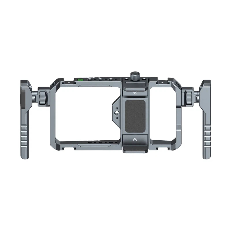 All-metal mobile phone universal rabbit cage vlog expansion frame bracket balance stable handheld photography handle accessories mobile phone Bluetooth camera aid
