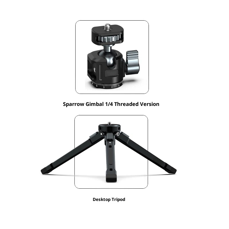All-metal aluminum alloy tripod mobile phone camera SLR stand for live streaming stabilizer PTZ desktop handheld selfie stick fixed base portable