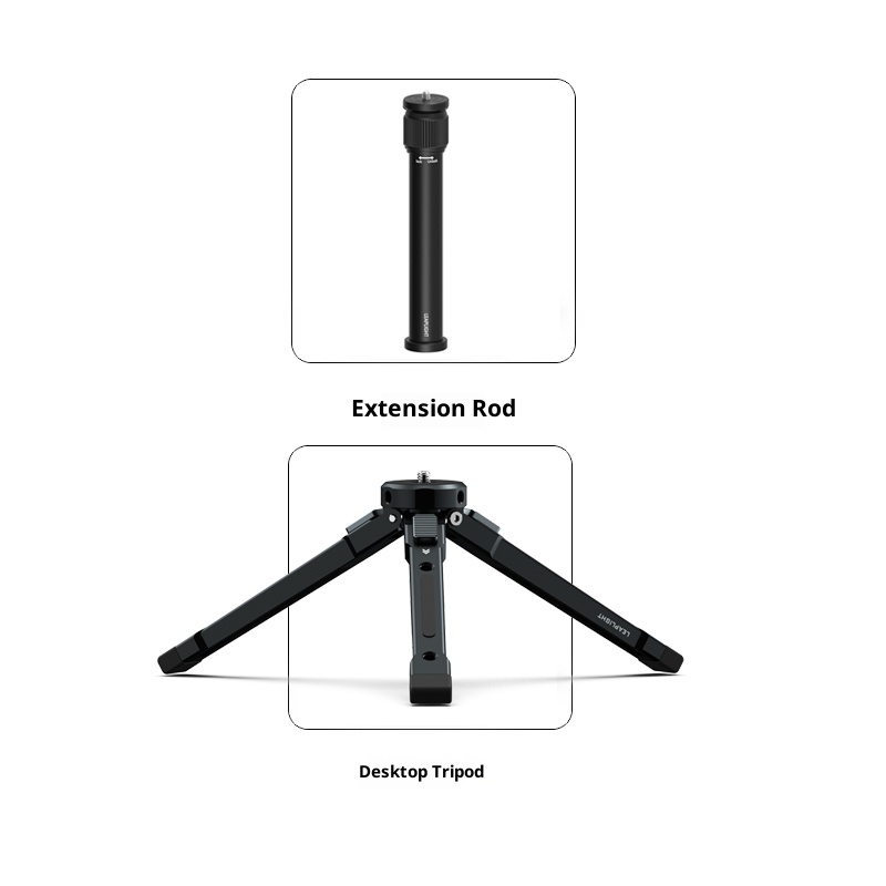All-metal aluminum alloy tripod mobile phone camera SLR stand for live streaming stabilizer PTZ desktop handheld selfie stick fixed base portable