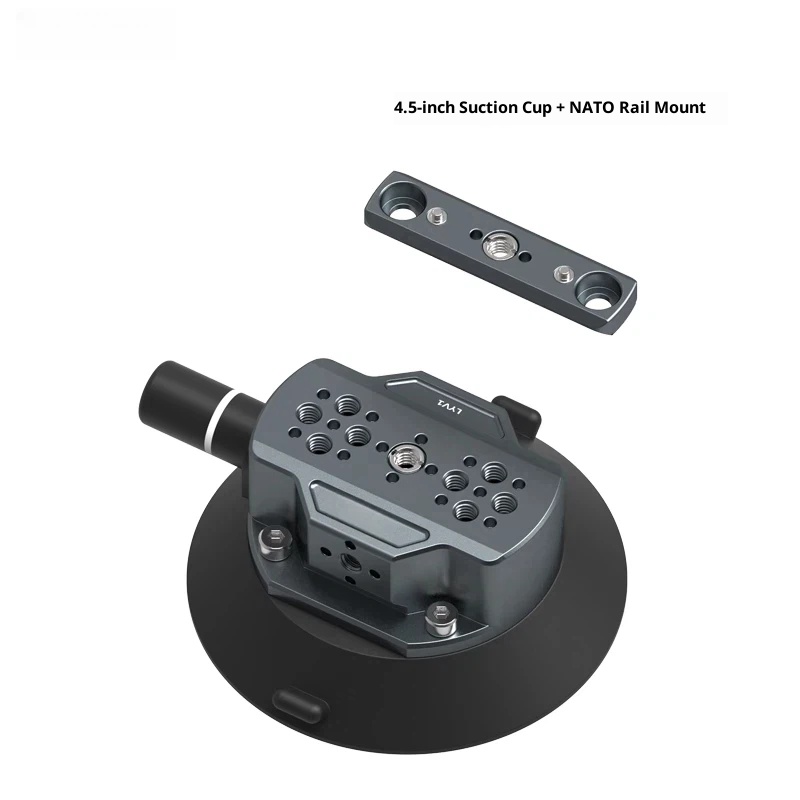 Car Shooting bracket vacuum suction disc car photography and live streaming bracket magic arm expansion car inside and outside window glass mobile mirrorless GOPRO available