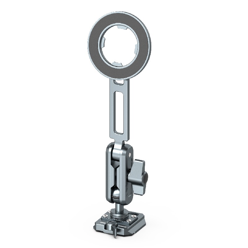 Magsafe magnetic suction phone holder quick shoe horizontal and vertical screen shooting standard aka clamp pedestal universal compatible neck hanging bracket first person vlog live streaming equipment