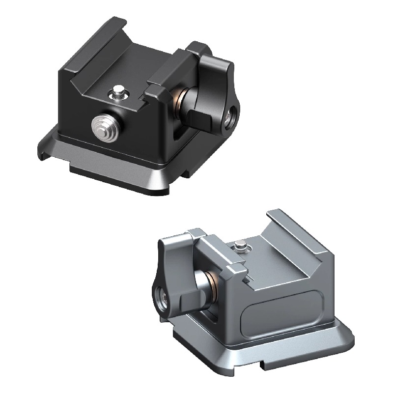 Aluminum Alloy NATO sliding chute to standard aka quick shoe applicable to aka PTZ rabbit cage transfer base DJI stabilizer RS234MiniPro accessories