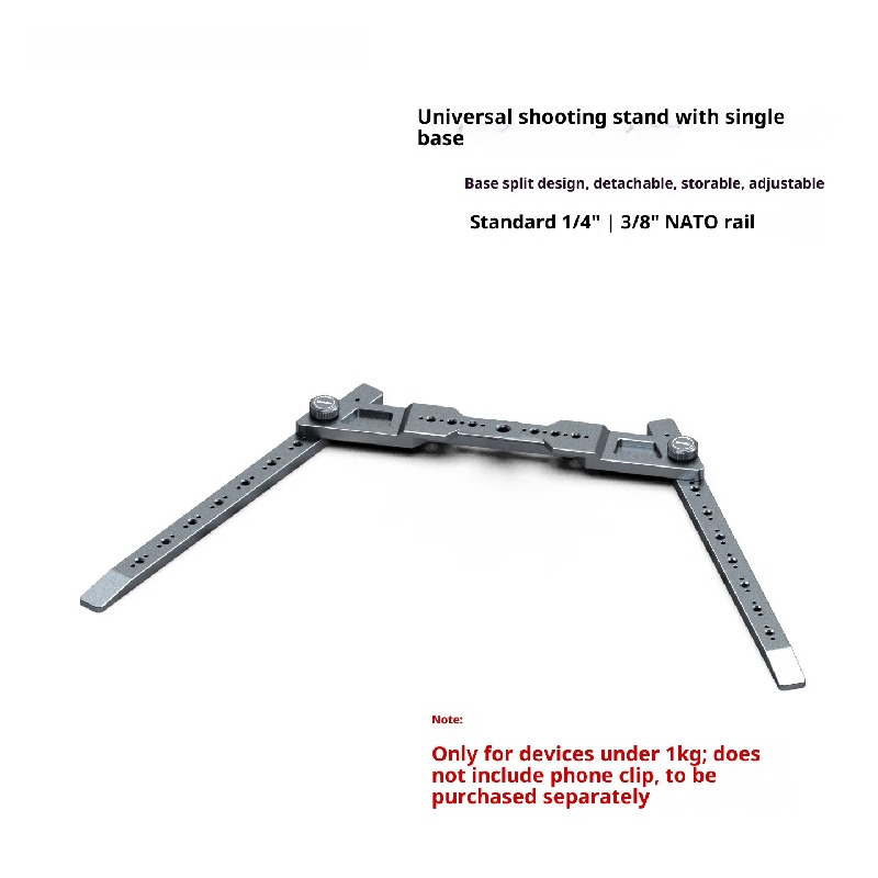 Aluminum Alloy mobile phone High Angle stand desktop dedicated tripod shooting video VOLG live broadcast unpacking calligraphy painting overlooking artifact can expand fill light