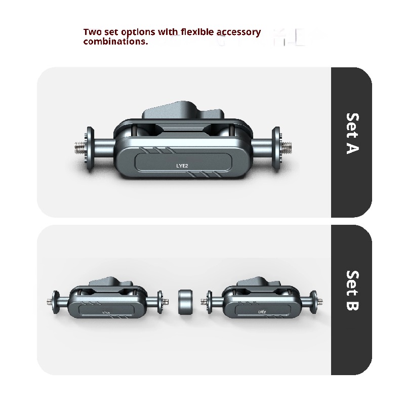 Metal Magic arm bracket extension mobile phone tablet camera accessories universal monitor 17mm ball replaceable detachable free combination tripod stabilizer