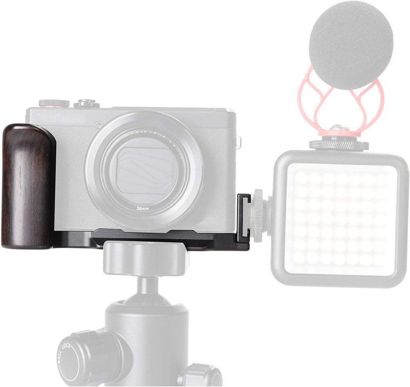 G7XMarkIII Grip Quick mounting Plate Promote Traction Protect Camera no Suffer Abrasion for Canon PowerShot G7XMarkIII