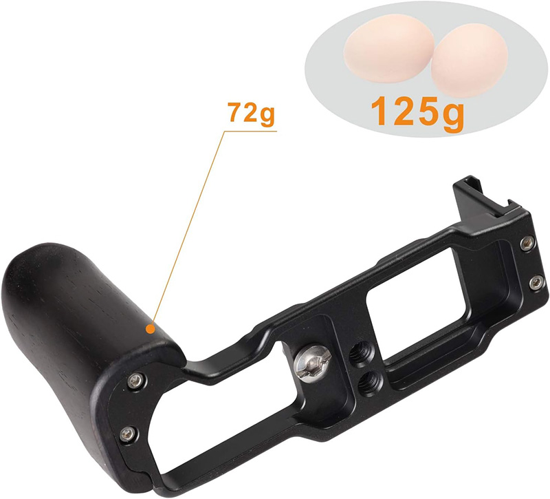 G7XMarkIII Grip Quick mounting Plate Promote Traction Protect Camera no Suffer Abrasion for Canon PowerShot G7XMarkIII