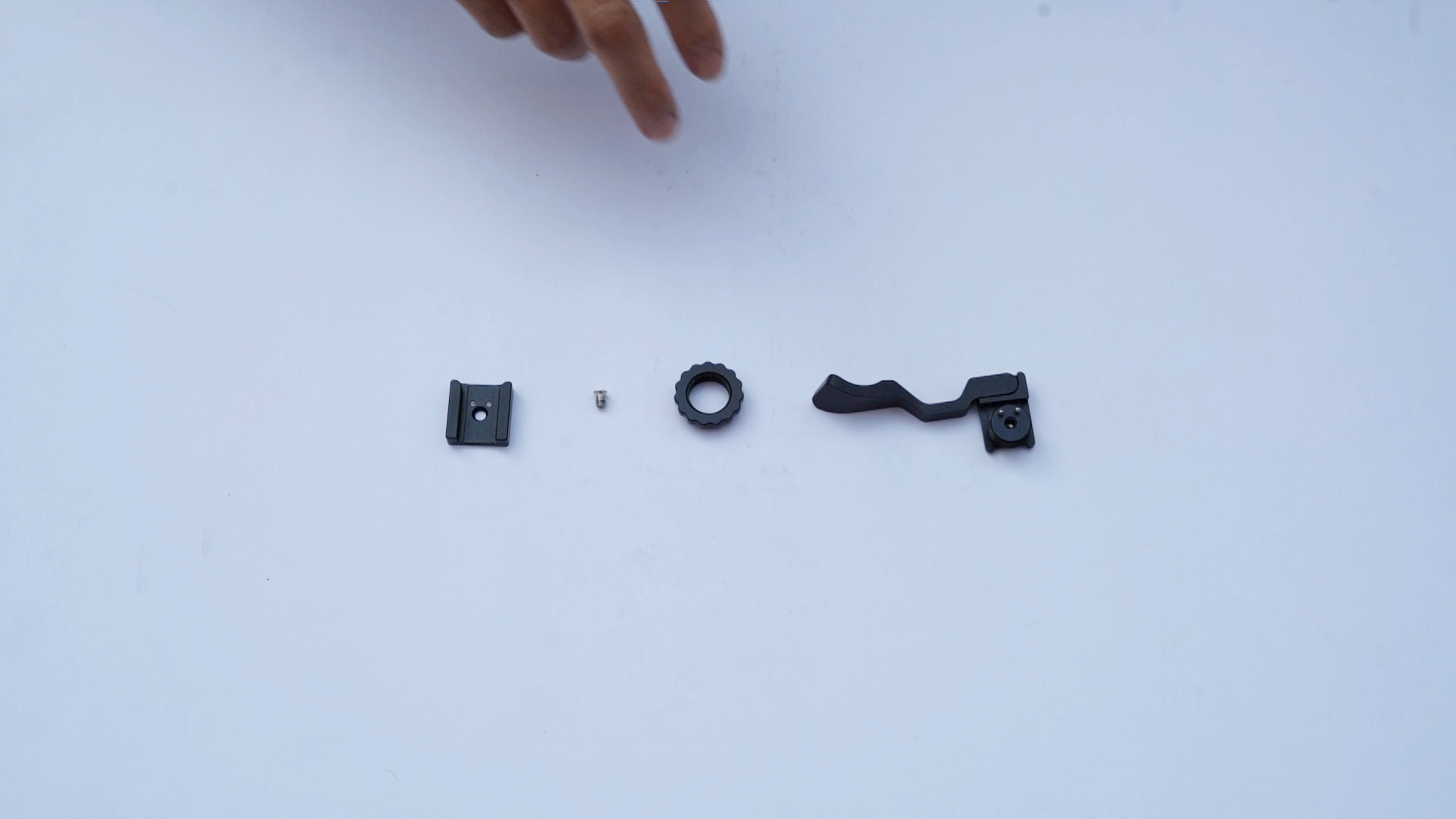 for Sony A6 Series | Patent Locking Camera Thumb Grip for A6000 A6100 A6200 A6300 A6400 A6500 A6600 A6700 | Hot Shoe Protector with Cold Shoe Mount